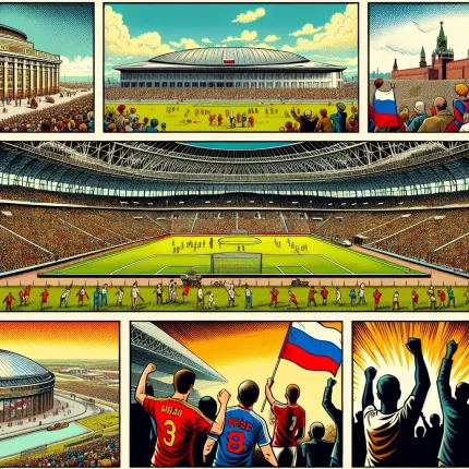 лучшие футбольные стадионы россии